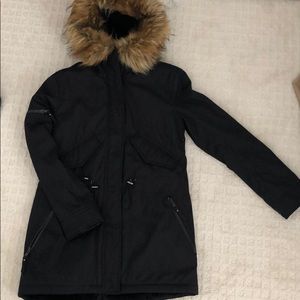 Black parka